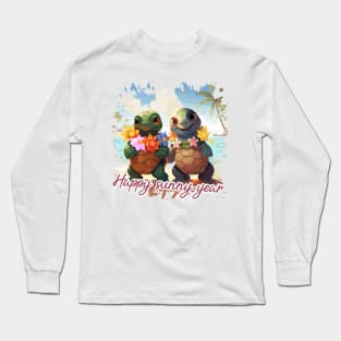 Happy sunny year too Long Sleeve T-Shirt